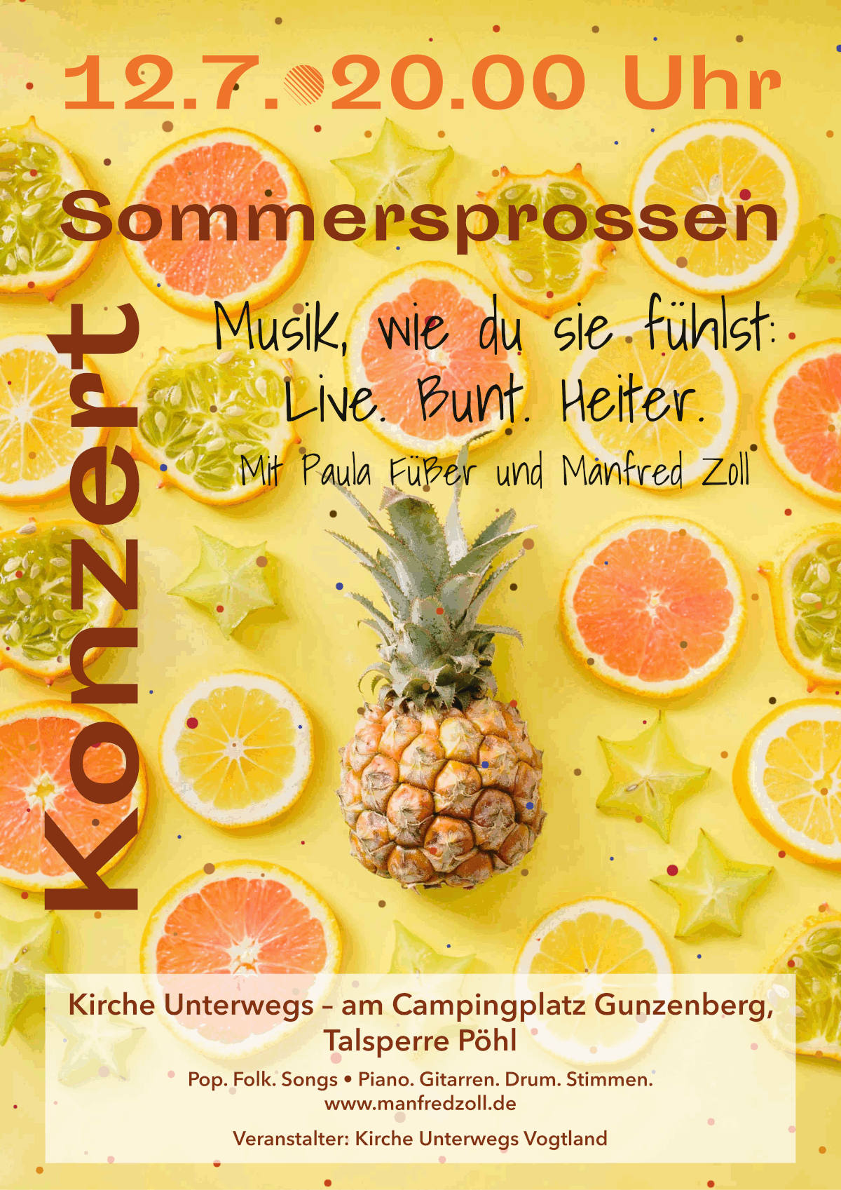 Konzert Sommersprossen